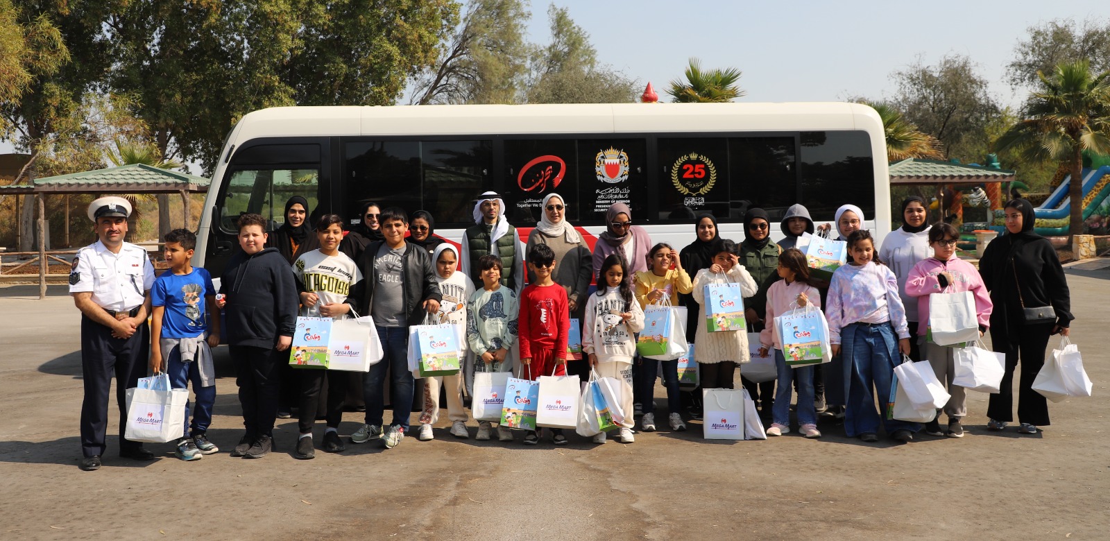 شئون المجتمع برئاسة الأمن العام تنظم فعالية توعوية ترفيهية للأطفال بمحمية العرين<